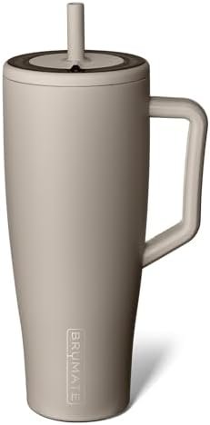 BrüMate Era 40 oz Tumbler with Handle and Straw | 100% Leakproof Insulated