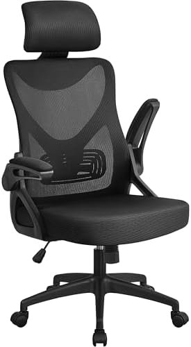 Yaheetech Ergonomic Office Chair, High Back Desk Chair