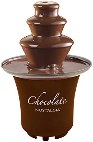 Nostalgia 3 Tier Electric Chocolate Fondue Fountain Machine for Parties