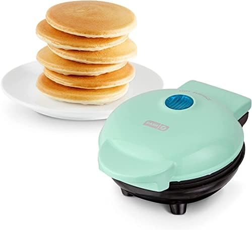 41oqHohsydL._AC_.jpg DASH Mini Maker Electric Round Griddle for Individual Pancakes, Cookies, Eggs - Image 1