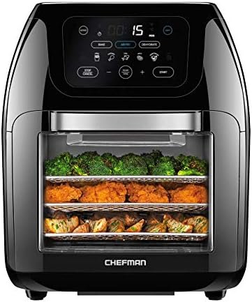 CHEFMAN Multifunctional Digital Air Fryer+ Rotisserie, Dehydrator