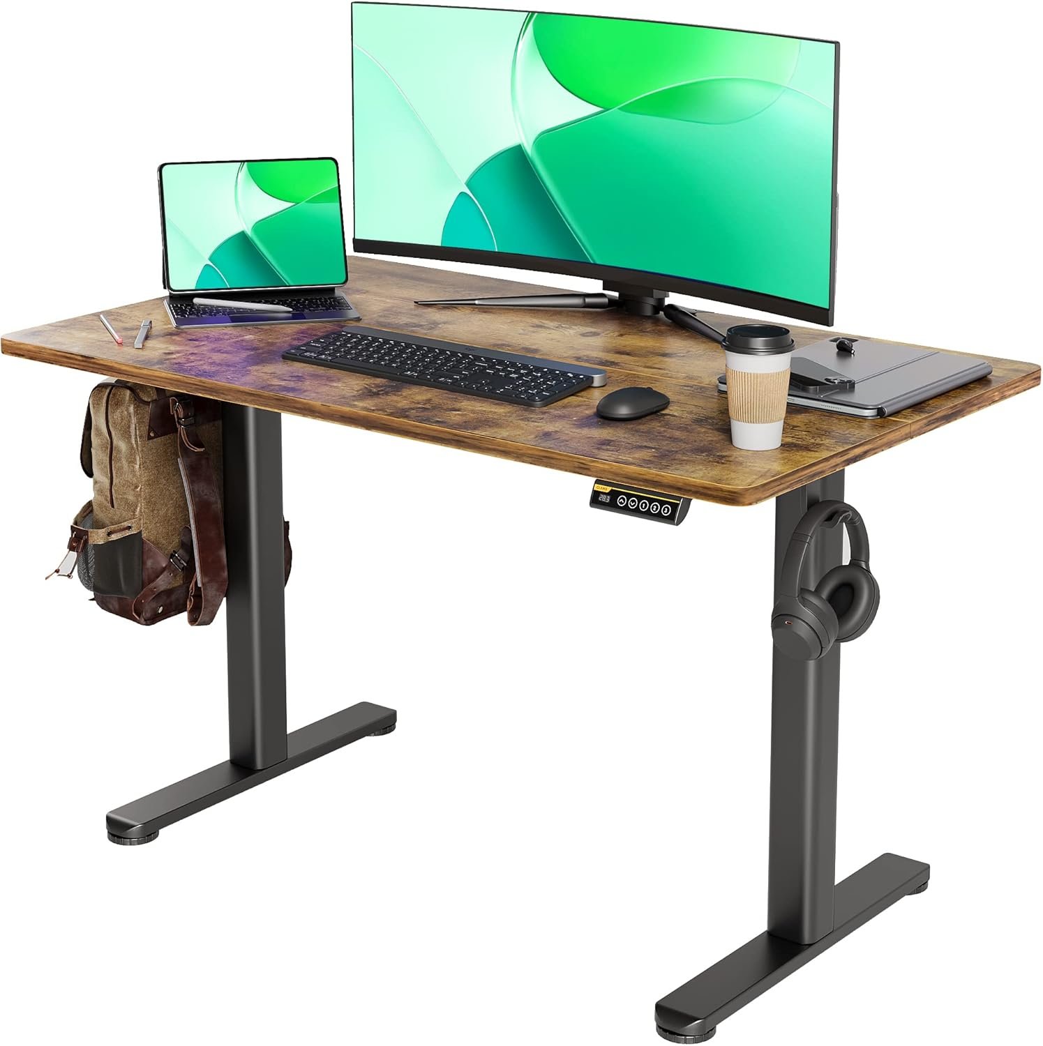 Claiks Electric Standing Desk, Adjustable Height Stand up Desk