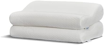Tempur-Pedic TEMPUR-Ergo Neck Pillow, Medium Profile, White