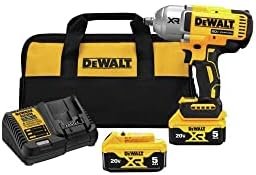 DEWALT 20V MAX XR 1/2 in. High Torque Impact Wrench with Hog Ring Anvil Kit