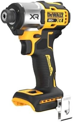 DEWALT 20V MAX XR Impact Driver, Brushless, 1/4", 3-Speed, Bare Tool Only
