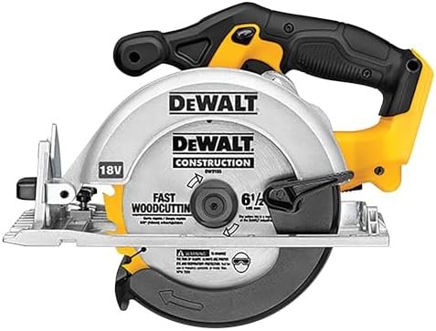 DEWALT 20V MAX Circular Saw, 6-1/2-Inch Blade, 460 MWO Engine, 0-50 Degree Bevel