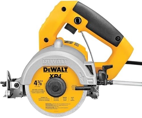 DEWALT Wet Tile Saw, Masonry, 4-3/8-Inch (DWC860W)