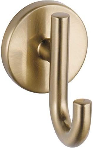 Delta Trinsic (1-Pack) Towel Hooks Champagne Bronze Single Bathroom Hooks Wall