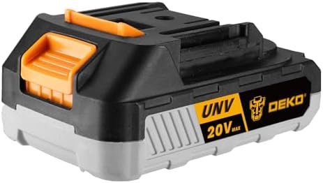 DEKOPRO 20V 1.5ah Rechargeable Battery for Electric Drill 20V Electric Drill
