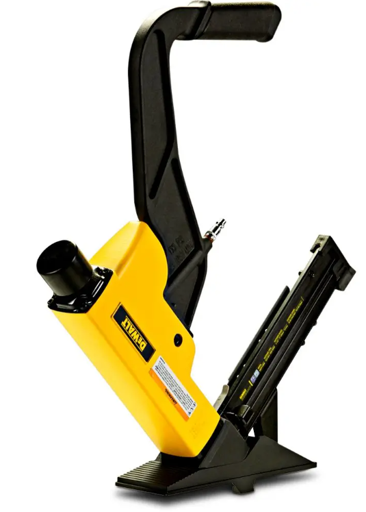 DEWALT 38-50MM SECRET FLOORING AIR STAPLER W. MALLET DPF1550-XJ